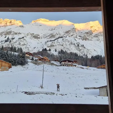 Familial Pour Et Rando Lägenhet La Giettaz